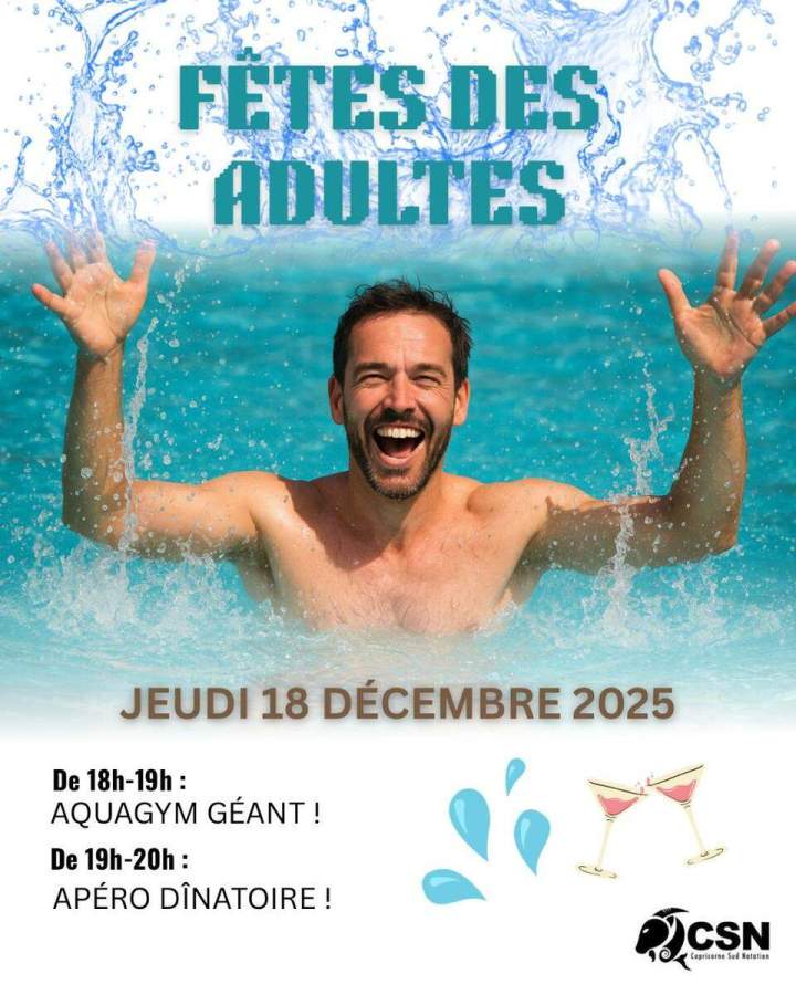 Affiche Fête des adultes
