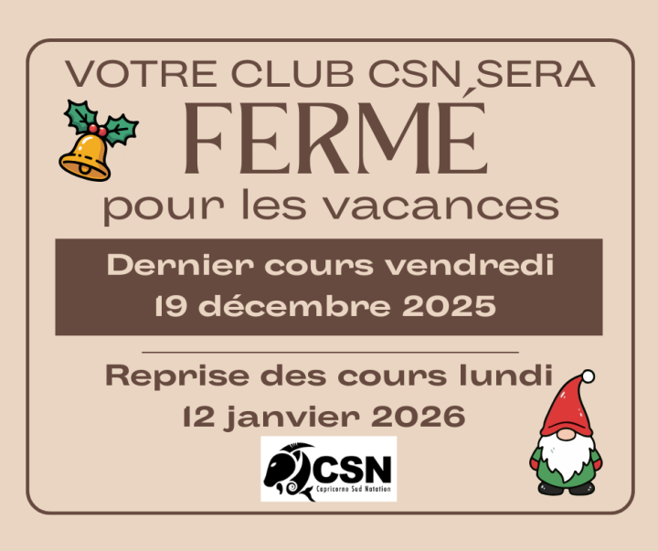 Affiche de fermeture