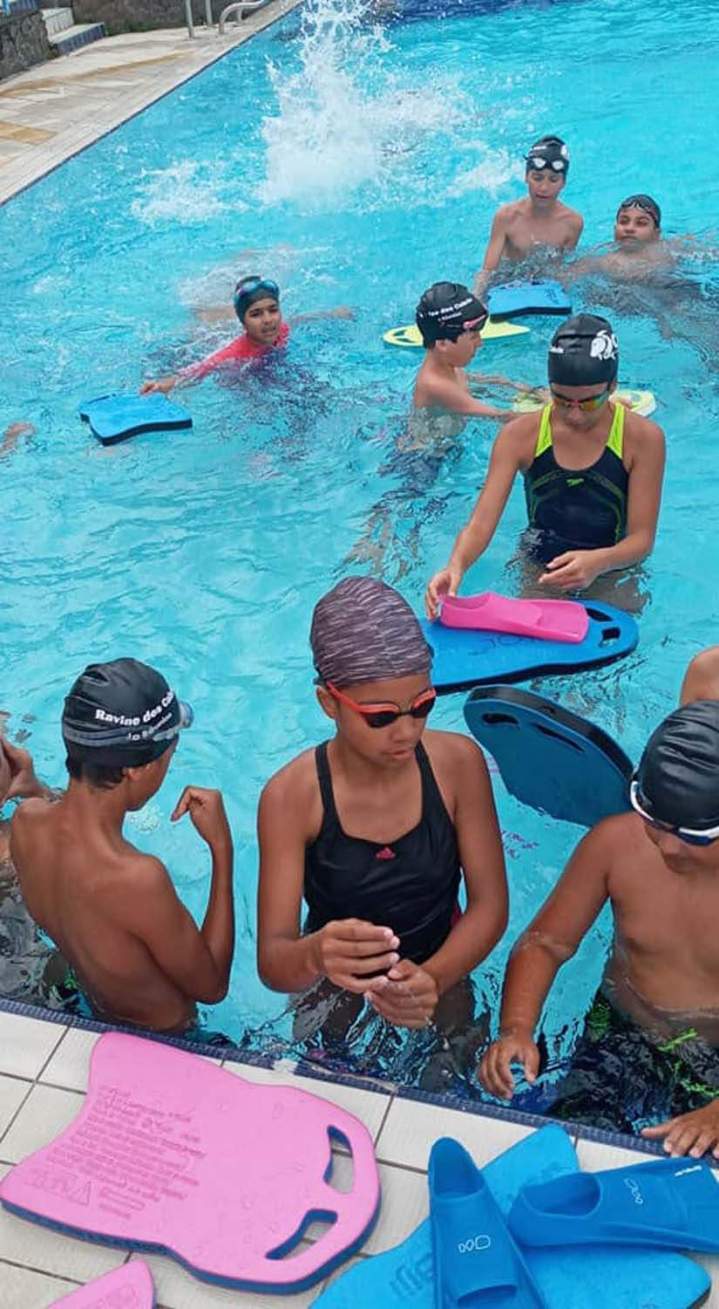 Apprentissage natation La Réunion