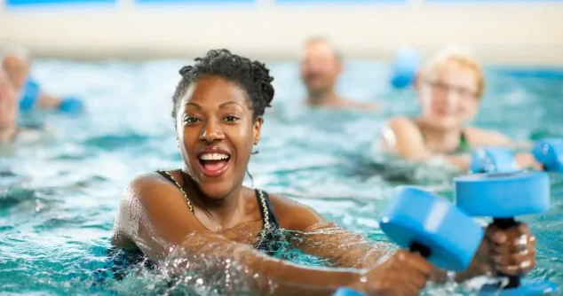 Dynamisme et bien-être aquatique.